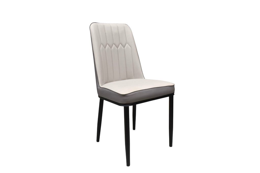 Silla Ibiza gris claro, Paquete de 6 sillas