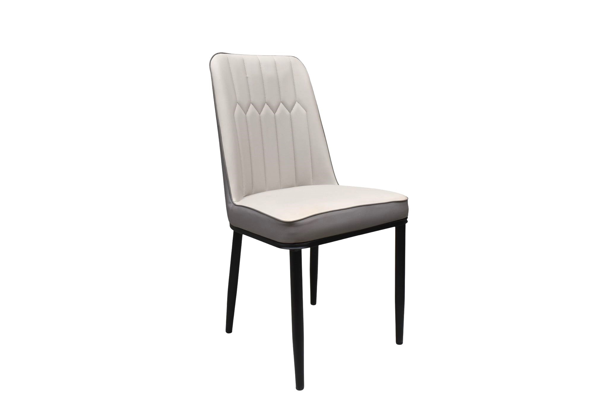 Silla Ibiza gris claro, Paquete de 6 sillas
