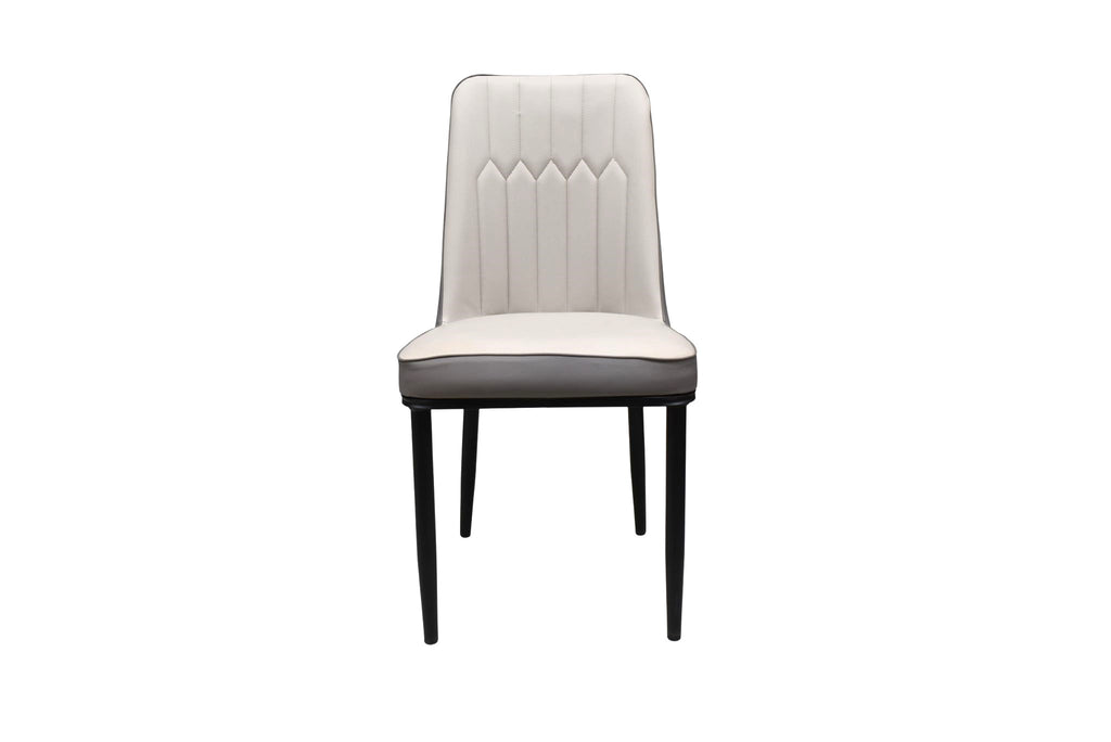 Silla Ibiza gris claro, Paquete de 6 sillas