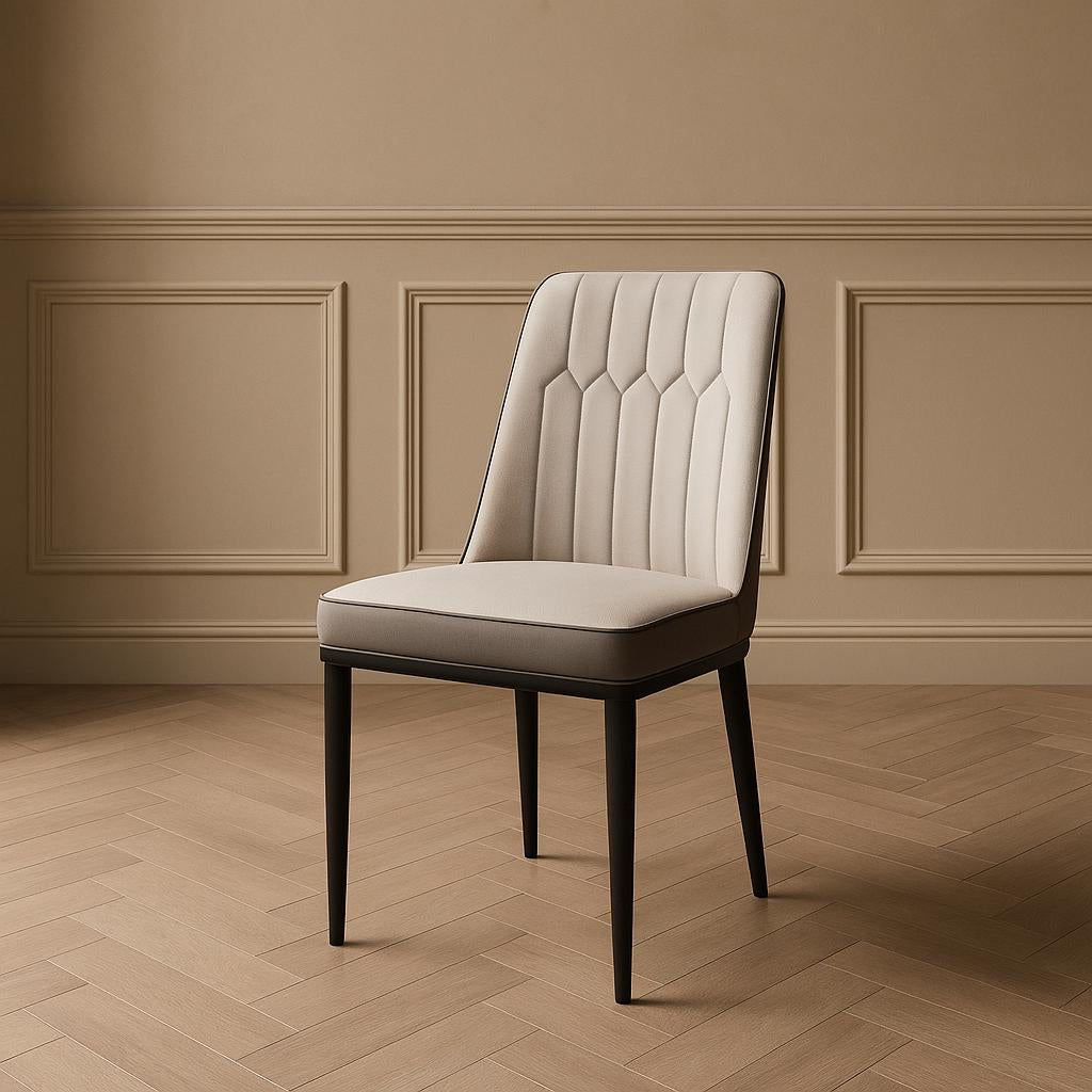 Silla Ibiza gris claro, Paquete de 6 sillas