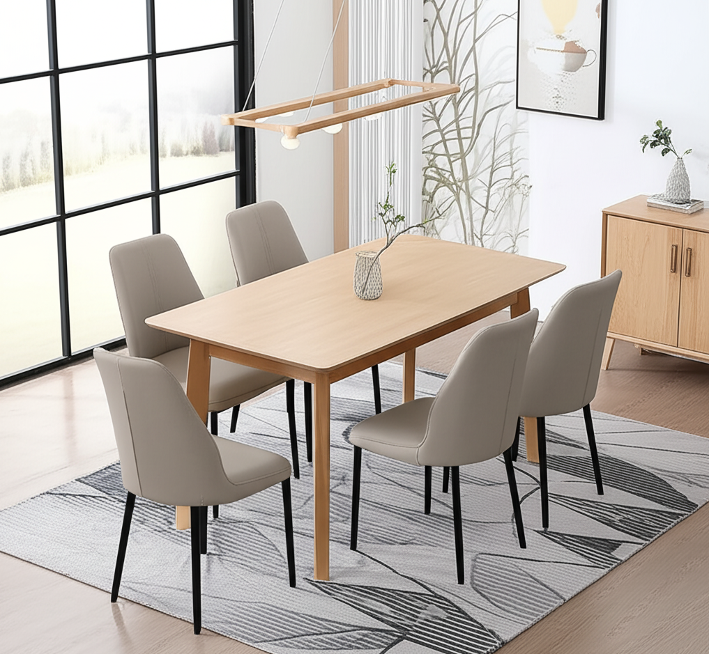 Silla Toledo Beige Paquete de 6 sillas