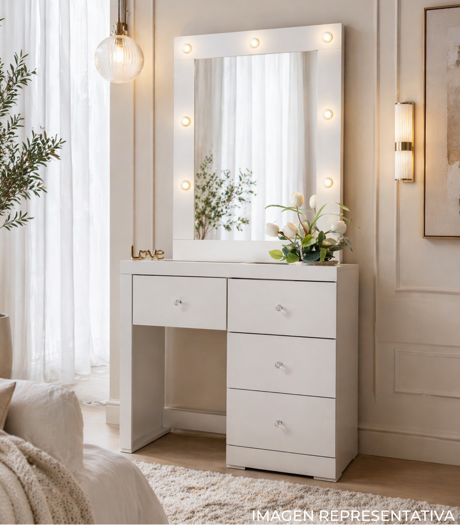Vanity Glow White